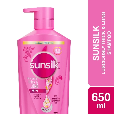 Picture of Sunsilk Shampoo Lusciously Thick & Long 650ml
