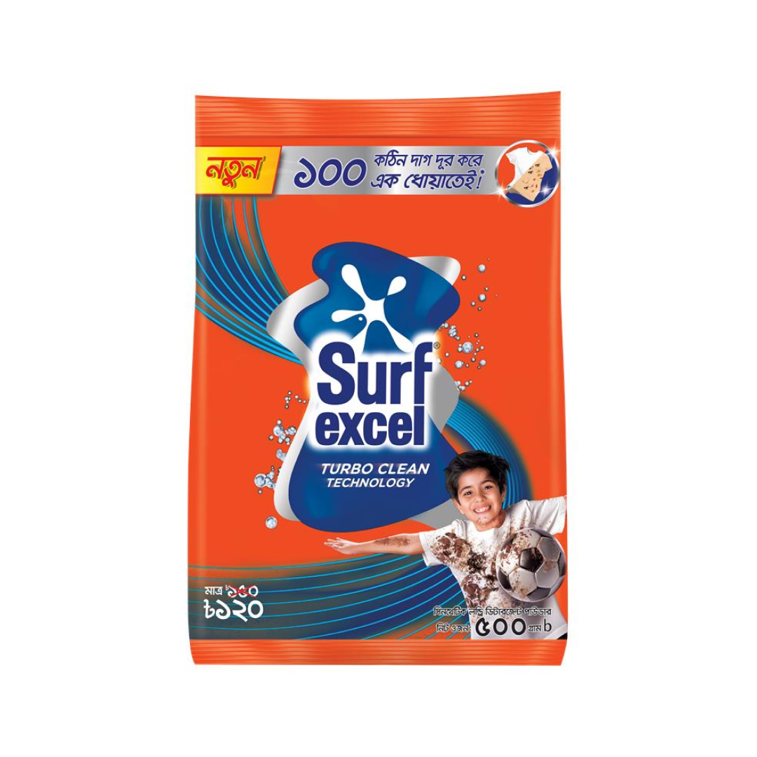Picture of Surf Excel Synthetic Laundry Detergent Powder 500g