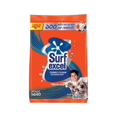 Picture of Surf Excel Synthetic Laundry Detergent Powder 500g