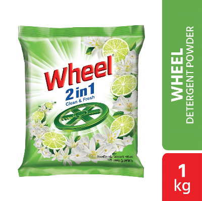Picture of Wheel Washing (Detergent) Powder 2in1 Clean & Fresh 1Kg