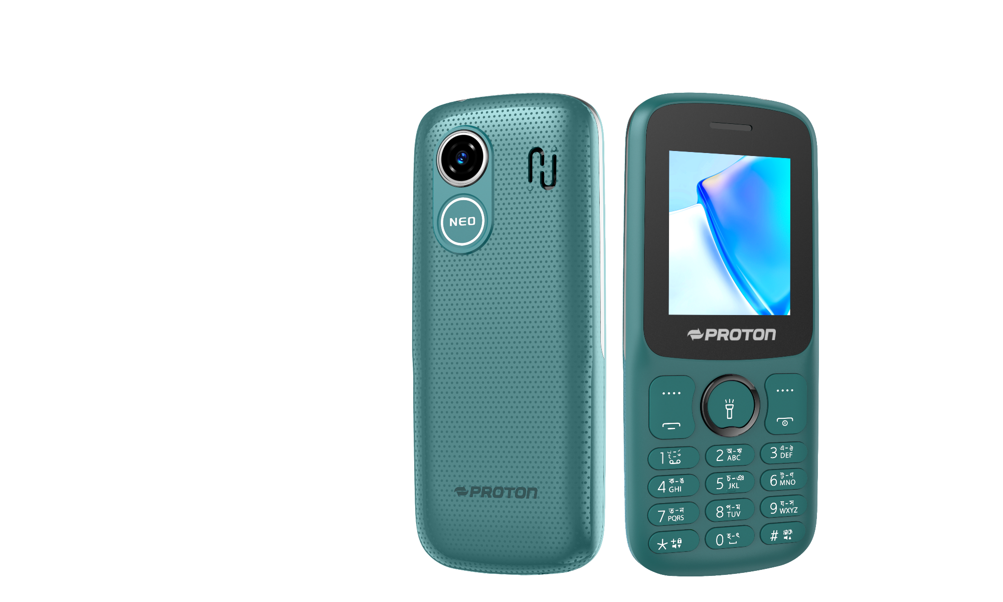 Picture of Proton NEO Dual Sim Featur Phone with Automatic call Recorder, Digital Camera, Memory Card Support upto 32GB and 2500 mAh Big Battery