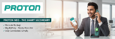 Picture of Proton NEO Dual Sim Featur Phone with Automatic call Recorder, Digital Camera, Memory Card Support upto 32GB and 2500 mAh Big Battery