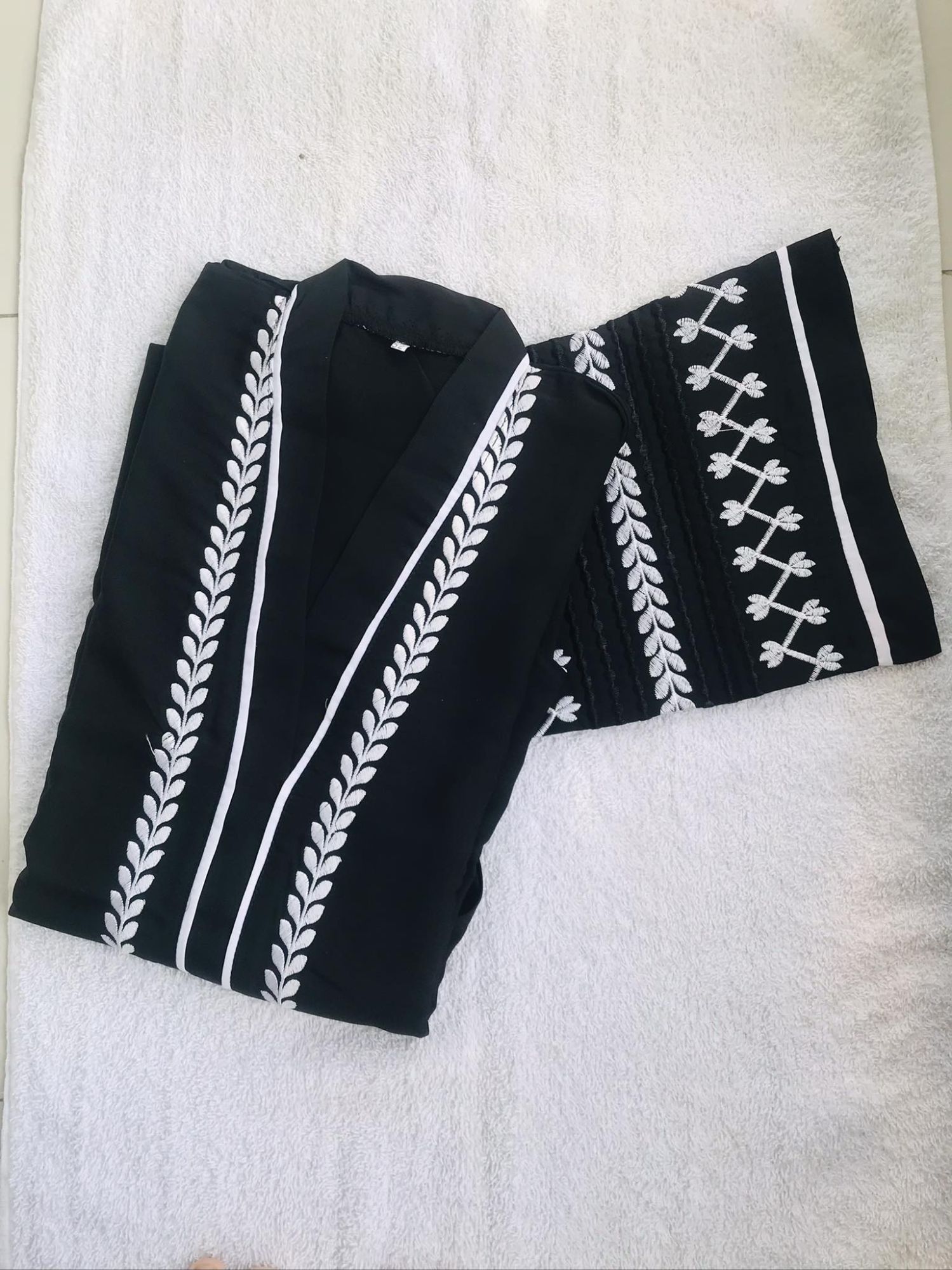 Picture of Cery Embroidery Borka Embroidered Fabric for Home Decor