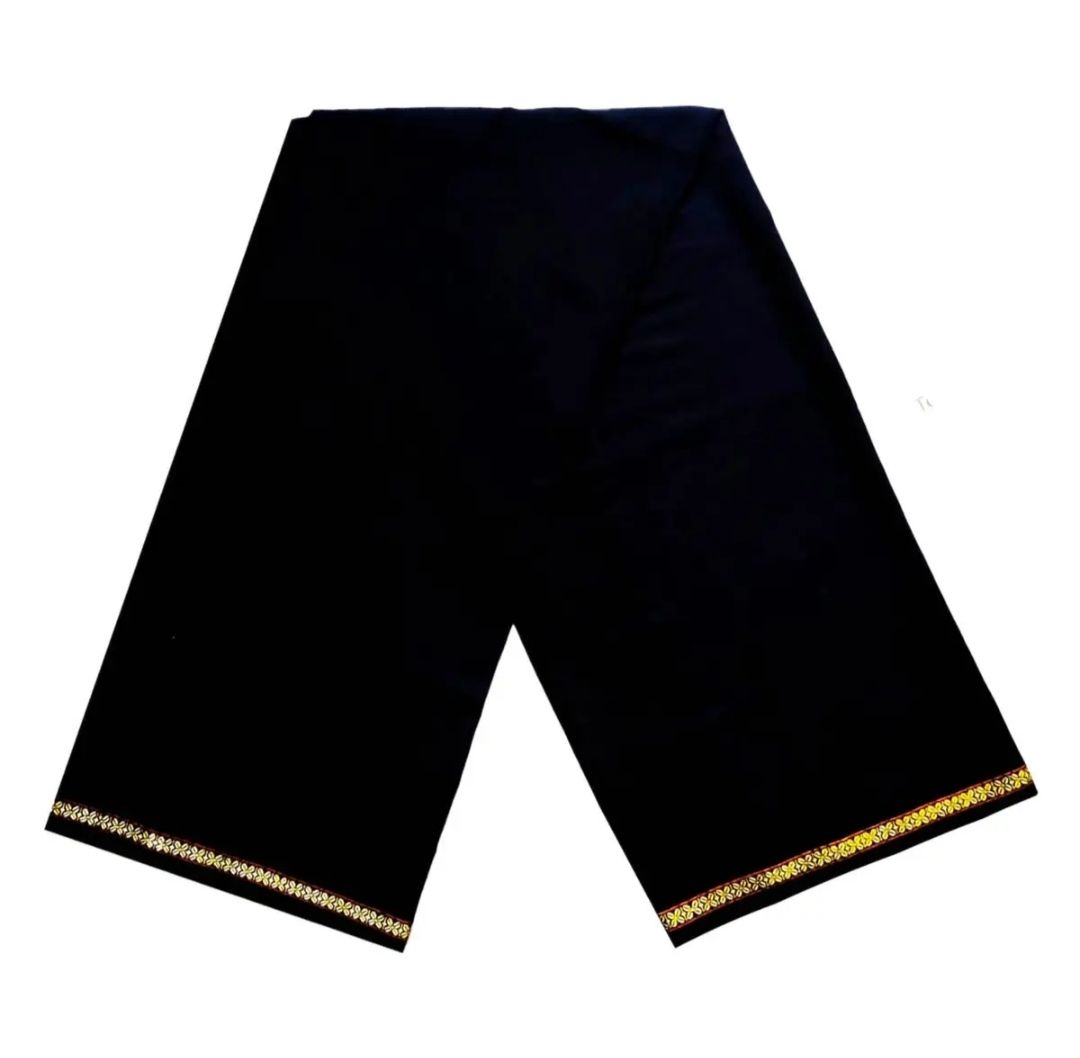 Picture of lungi 5.5 hand pure cotton 100% colour granty very comfortable