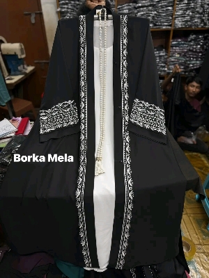 Picture of dobai cerry embroidery  borka always use and very comfortable