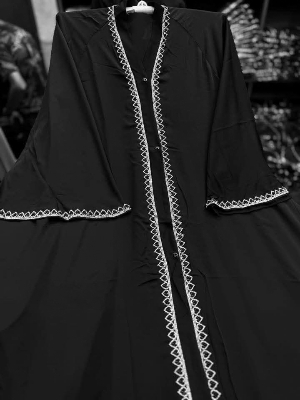 Picture of cerry embroidery 200+ gher abaya borka always  use and very comfortable