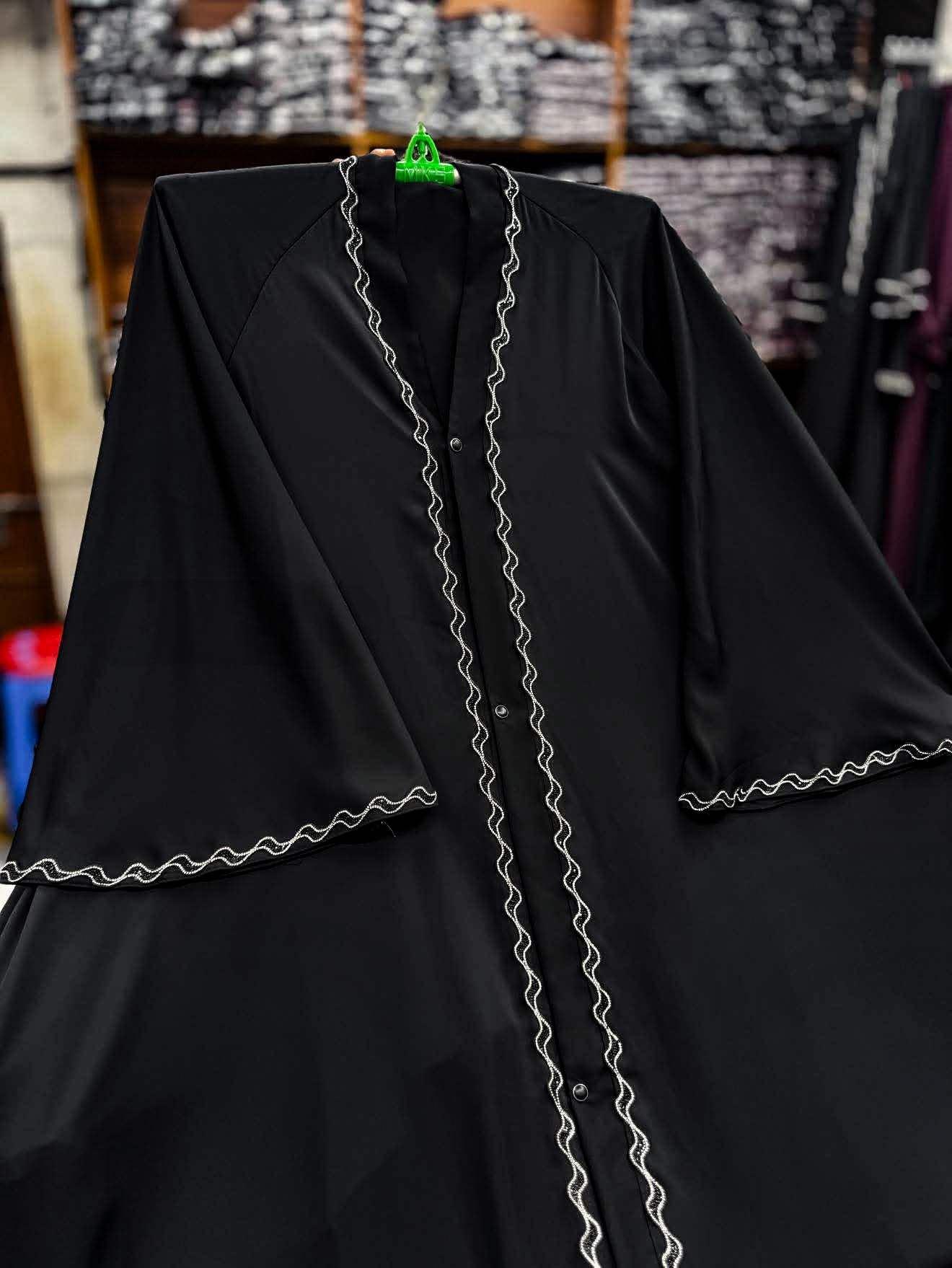 Picture of cerry embroidery 200+ gher abaya borka always  use and very comfortable