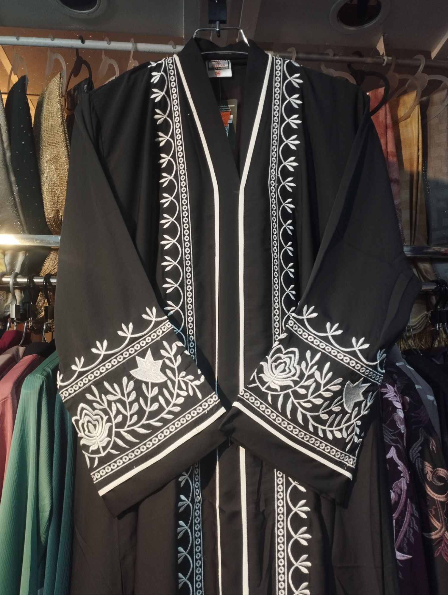 Picture of New Regular Fit Outerwear with Cerry Embroidery Borka