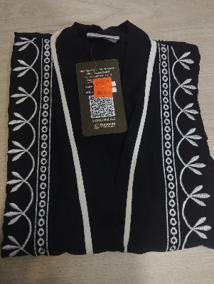 Picture of New Regular Fit Outerwear with Cerry Embroidery Borka