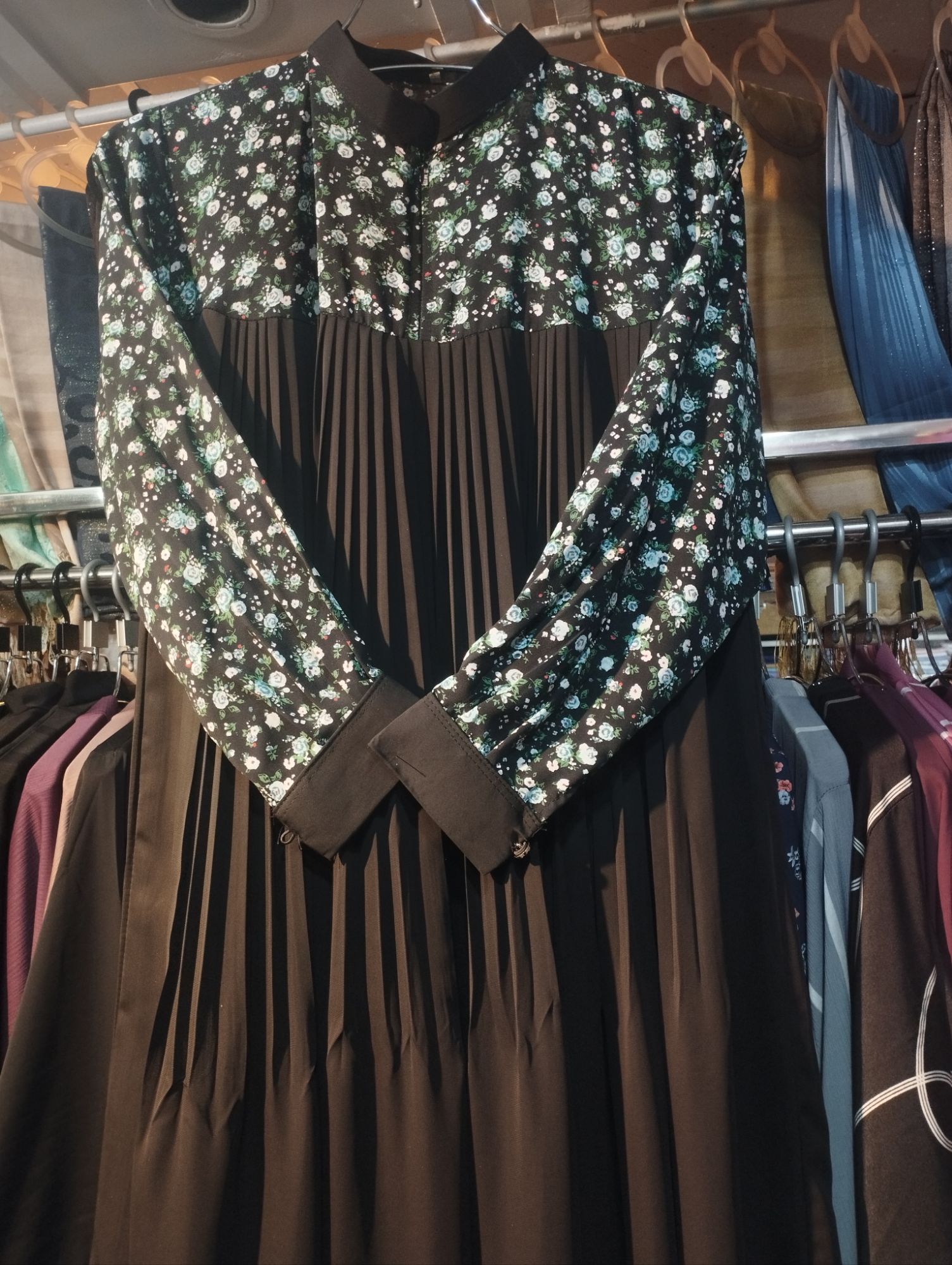 Picture of Cerry Print Borka Outerwear New Regular Fit