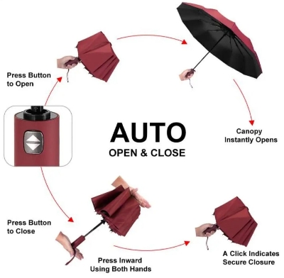 Picture of BMW 12 sticks auto open & auto close supar strong umbrella