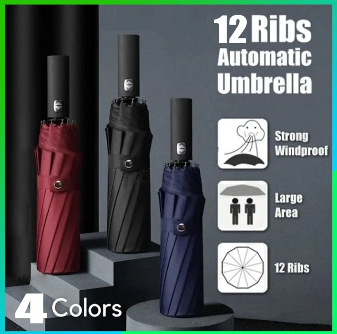 Picture of Bmw 12 sticks auto open & auto close Super strong umbrella