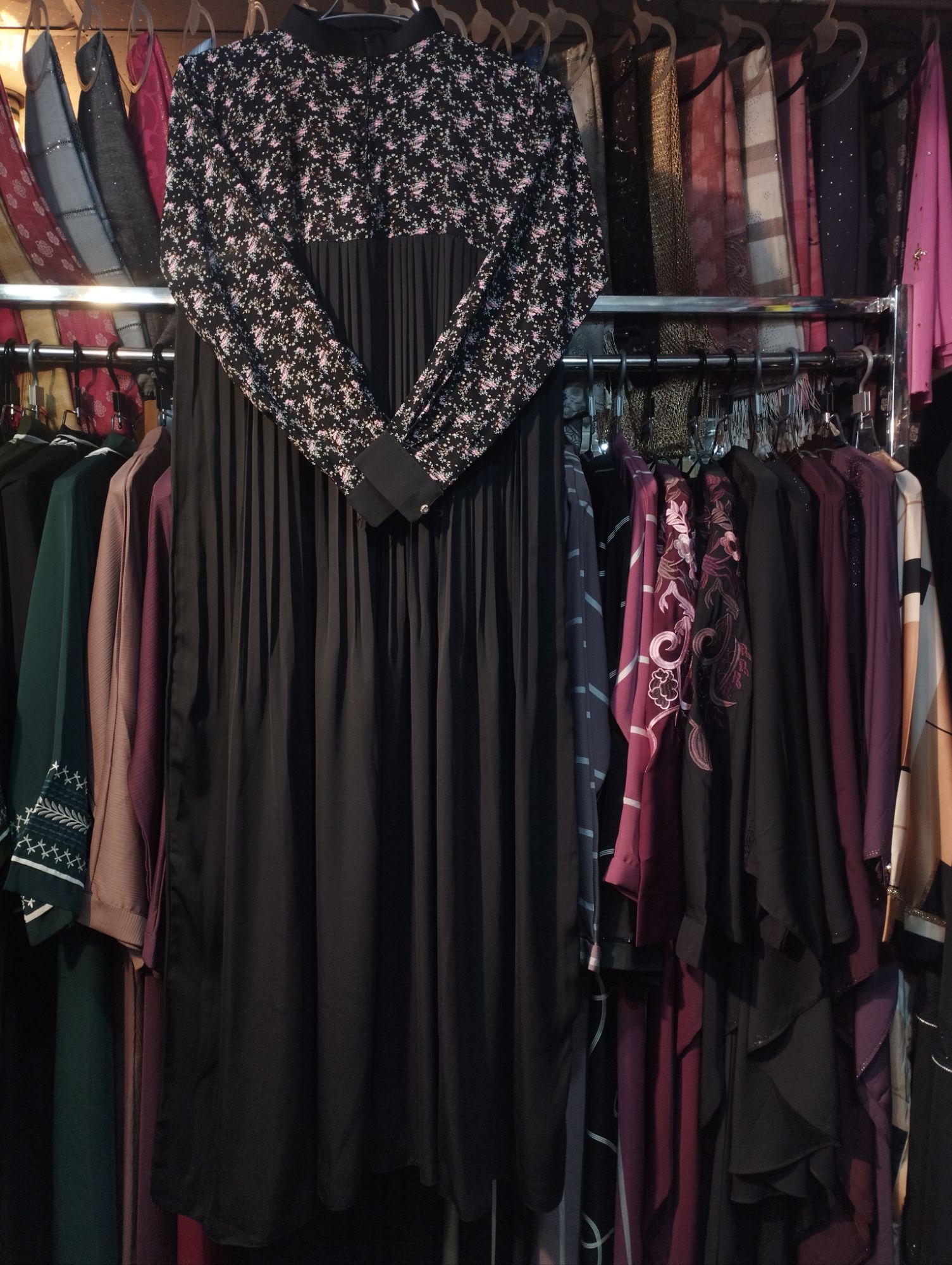 Picture of New degin dobai cerry print koce outer regular use borka