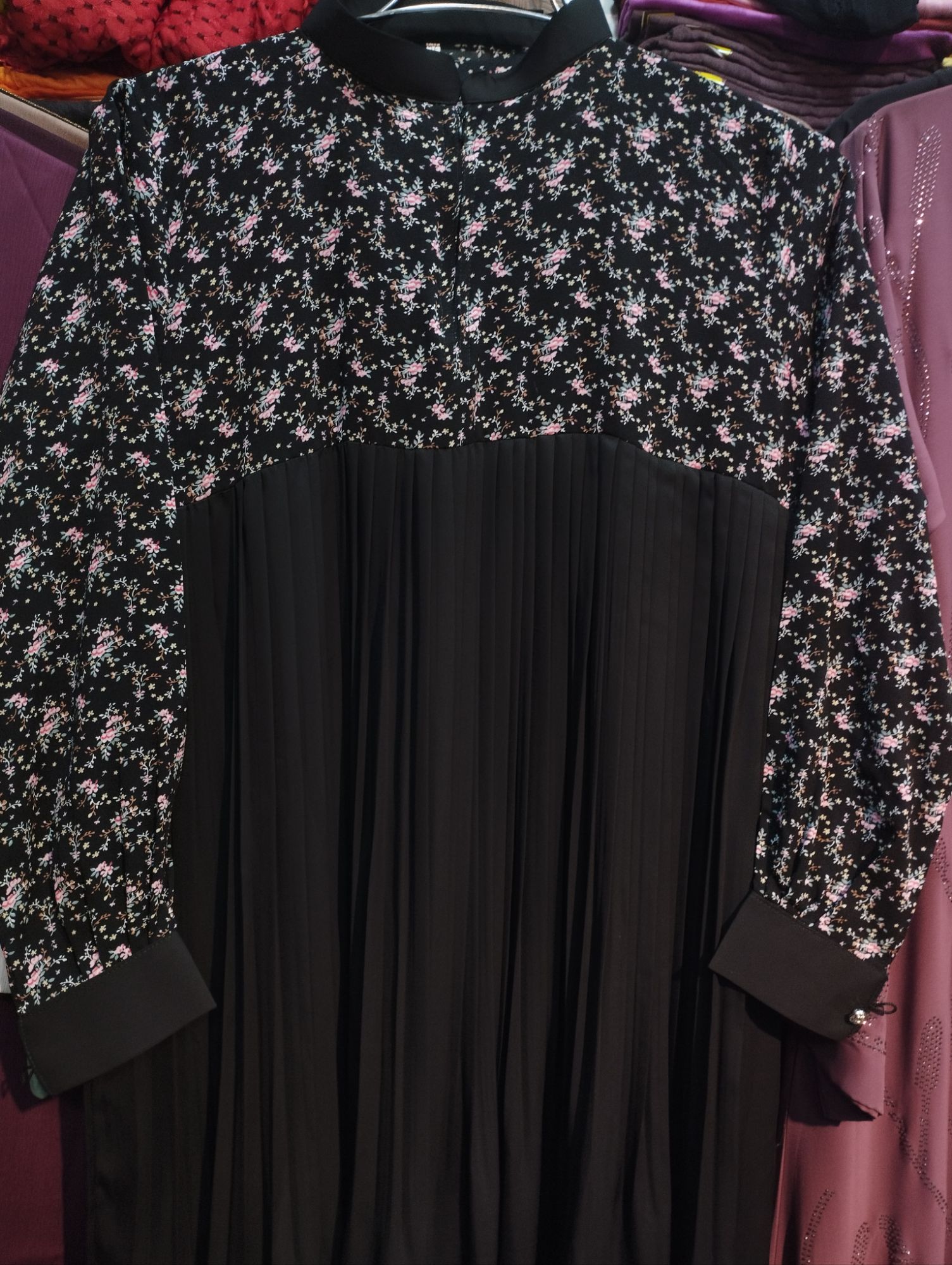 Picture of New degin dobai cerry print koce outer regular use borka