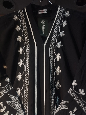 Picture of New degin dobai cerry premium  quality emboidary  borka