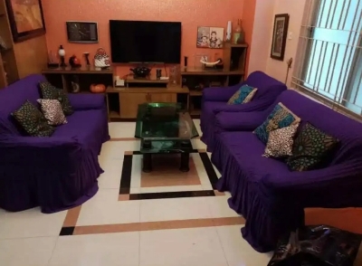 Picture of 3+1+1 seats spandex elastic sofa cover made in turkey