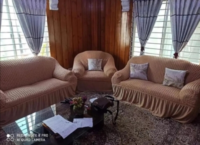 Picture of 3+1+1 seats spandex elastic sofa cover made in turkey