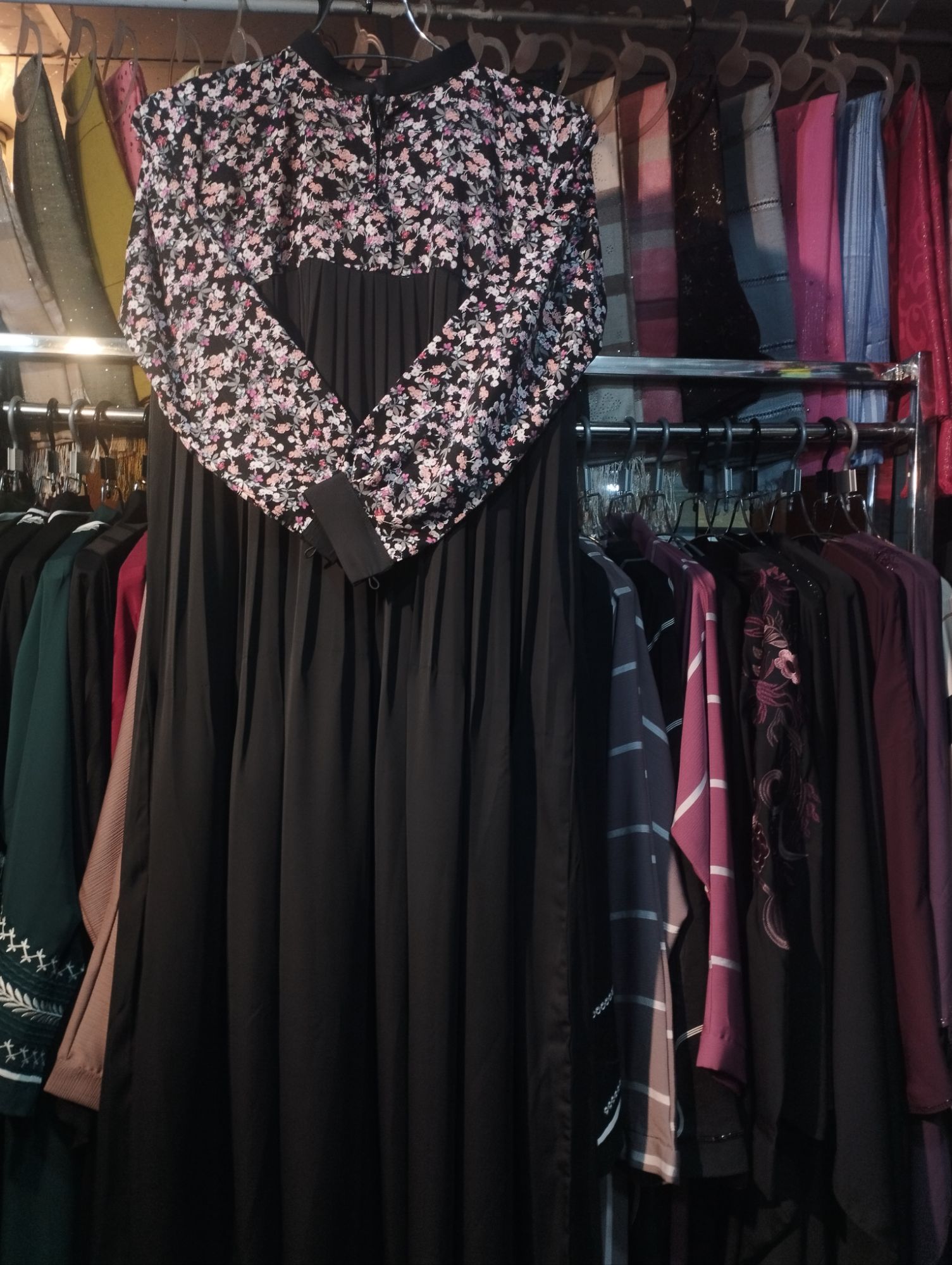 Picture of new design Dubai cerye print Kochi burqa