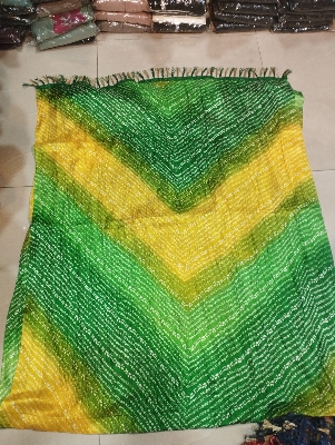 Picture of new design Indian Silk orna for women dupatta