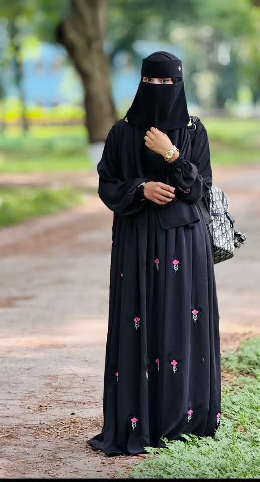 Picture of Borqa new degin dobai cerry embroidery borqa