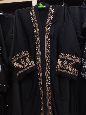 Picture of Borqa new degin dobai cerry embroidery borqa