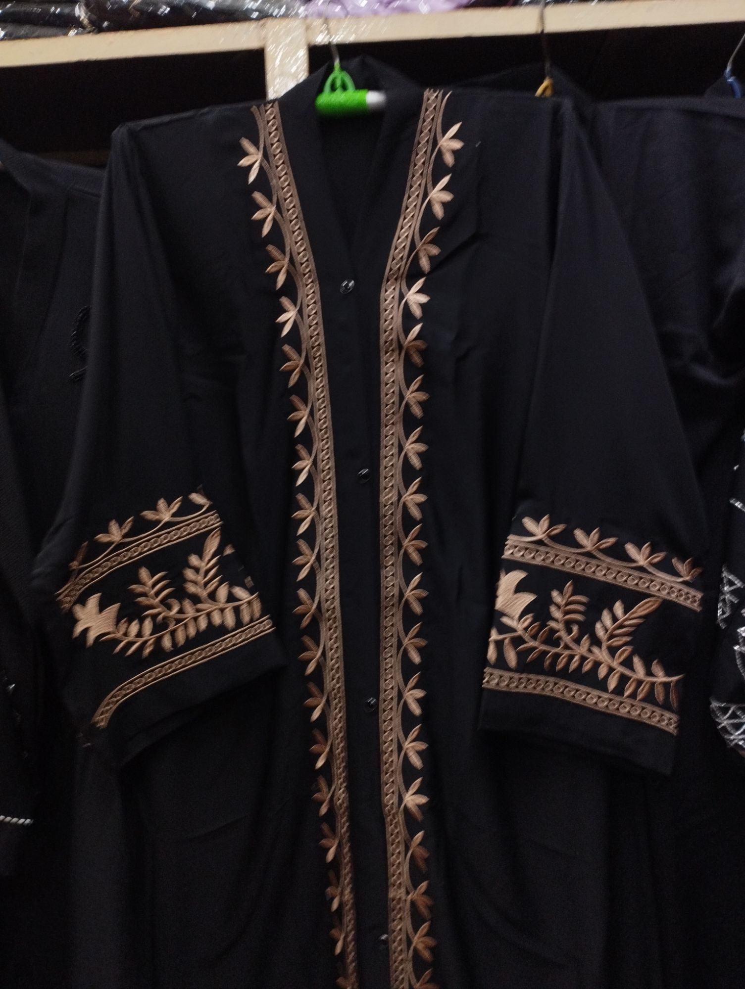 Picture of Borqa new degin dobai cerry embroidery borqa