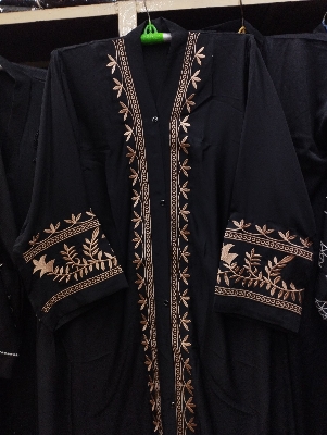 Picture of Borqa new degin dobai cerry embroidery borqa