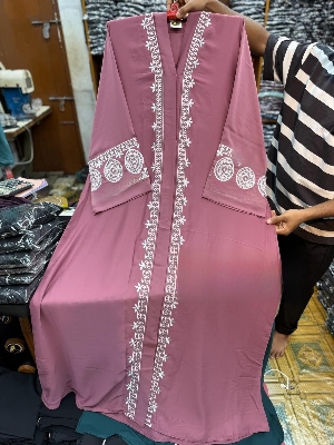 Picture of Borqa new degin dobai cerry embroidery borqa