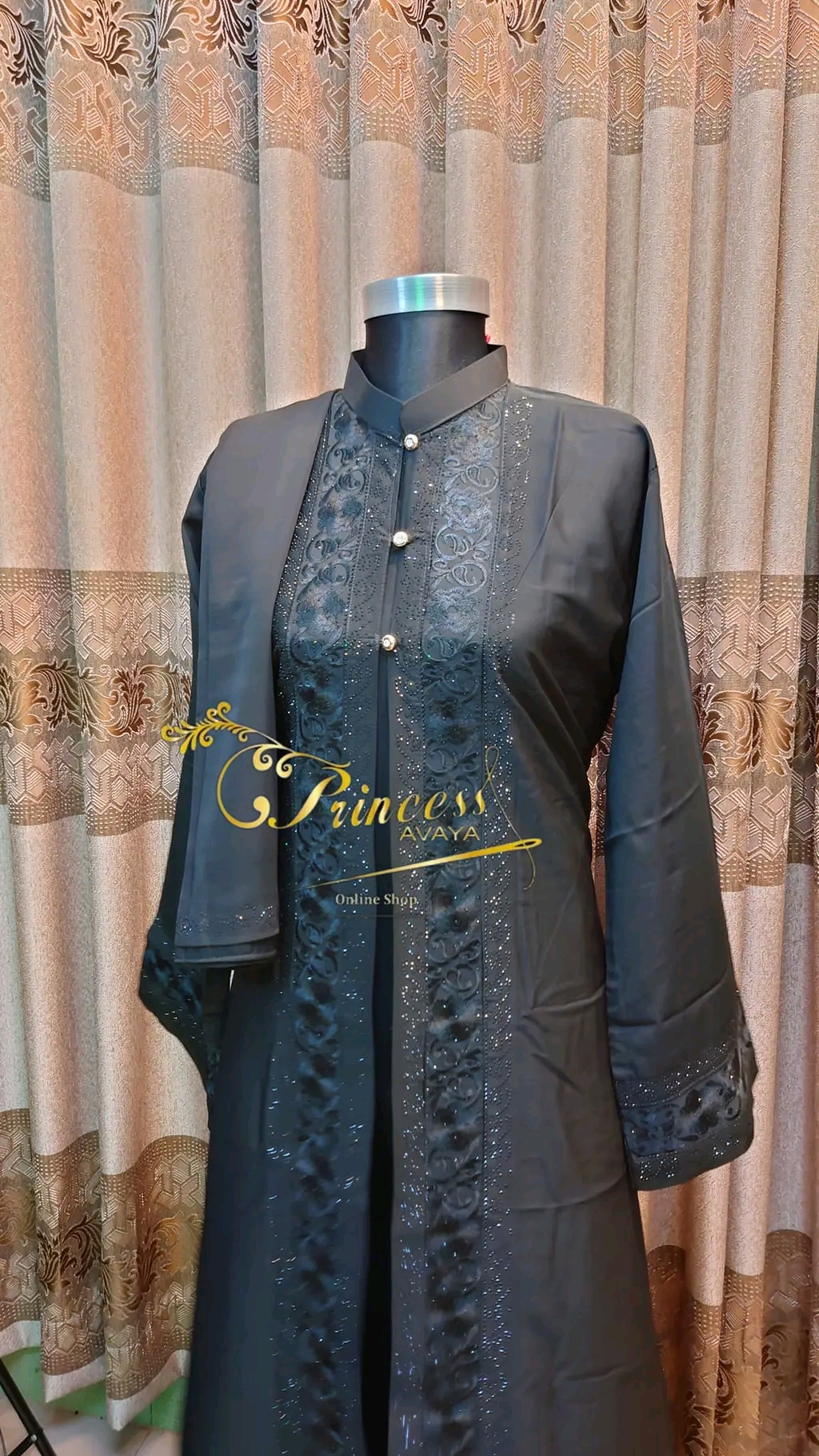 Picture of Dobai cerry 2 pat borka hegab shoho ful set