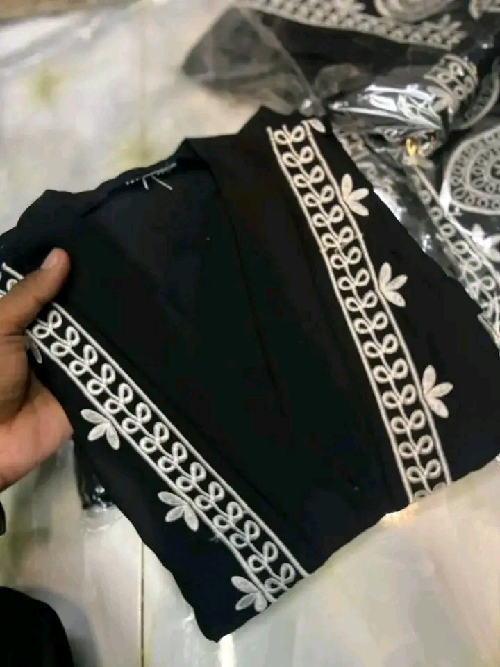 Picture of Dobai new degin cerry embroidery borqa