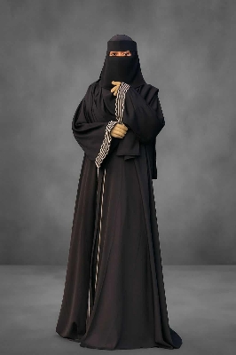 Picture of New degin dobai cerry fabric 200+gher borka always use and very comfortable design boka