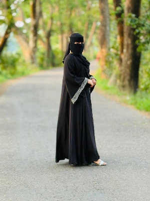 Picture of New degin dobai cerry fabric 200+gher borka always use and very comfortable design boka