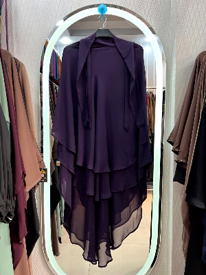 Picture of Dobai Ready Hijab New Design Jorget Redy Muslim Women's Headscarf Fashionable Modesty Clothing