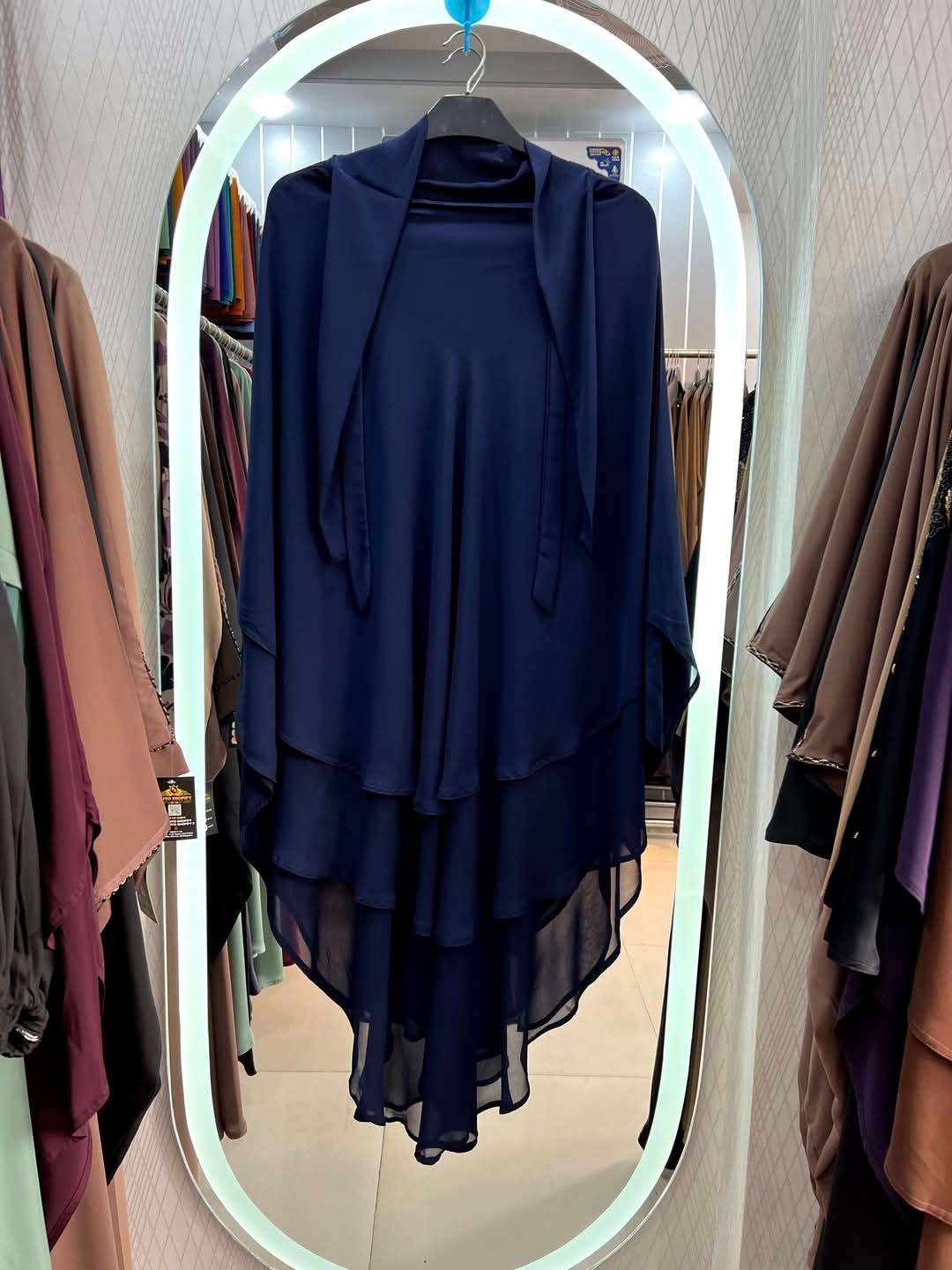 Picture of Dobai Ready Hijab New Design Jorget Redy Muslim Women's Headscarf Fashionable Modesty Clothing