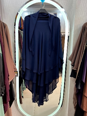 Picture of Dobai Ready Hijab New Design Jorget Redy Muslim Women's Headscarf Fashionable Modesty Clothing