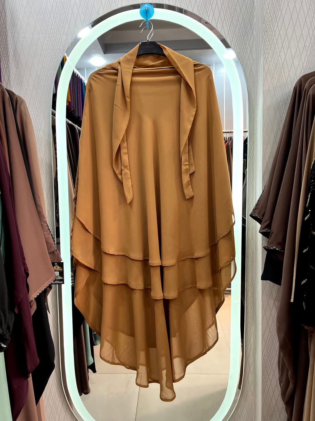 Picture of Dobai Ready Hijab New Design Jorget Redy Muslim Women's Headscarf Fashionable Modesty Clothing