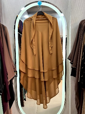 Picture of Dobai Ready Hijab New Design Jorget Redy Muslim Women's Headscarf Fashionable Modesty Clothing