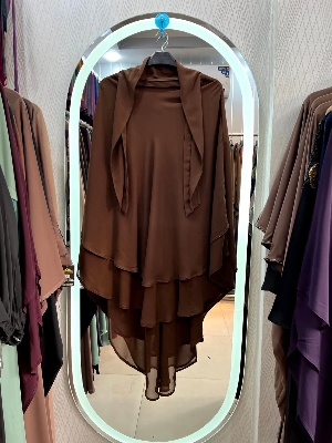 Picture of Dobai Ready Hijab New Design Jorget Redy Muslim Women's Headscarf Fashionable Modesty Clothing