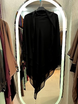 Picture of Dobai Ready Hijab New Design Jorget Redy Muslim Women's Headscarf Fashionable Modesty Clothing