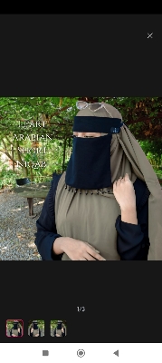 Picture of new design Arabian stylich premium quality niqab