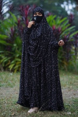 Picture of khimar nikab Muslim women qimar