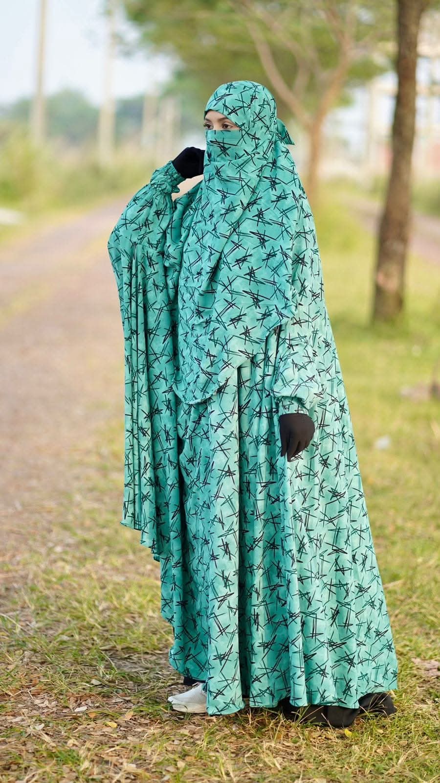 Picture of khimar nikab Muslim women qimar