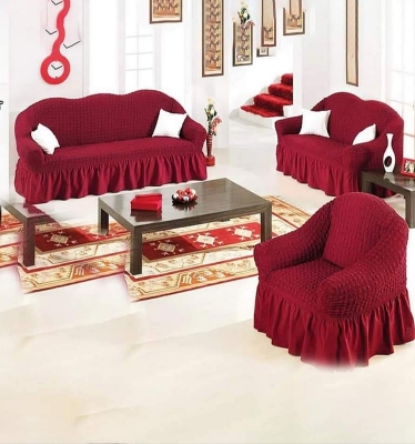 Picture of sofa cover 2+2+1 5 seater spendix fabric sofa cover