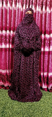 Picture of khimar hijab  lilen long floor tuch for Muslim women niqab