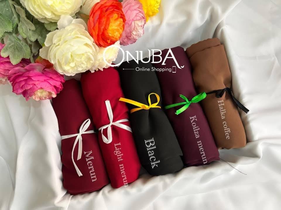 Picture of Cerry Black Hijab for Women Modest Fashion Headscarf Covering Full Face And Body