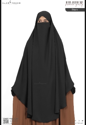 Picture of Women's Hijab Nikab Modest Fashion Headscarf for Muslim Women Face Cover Full Body Niqab Hijab