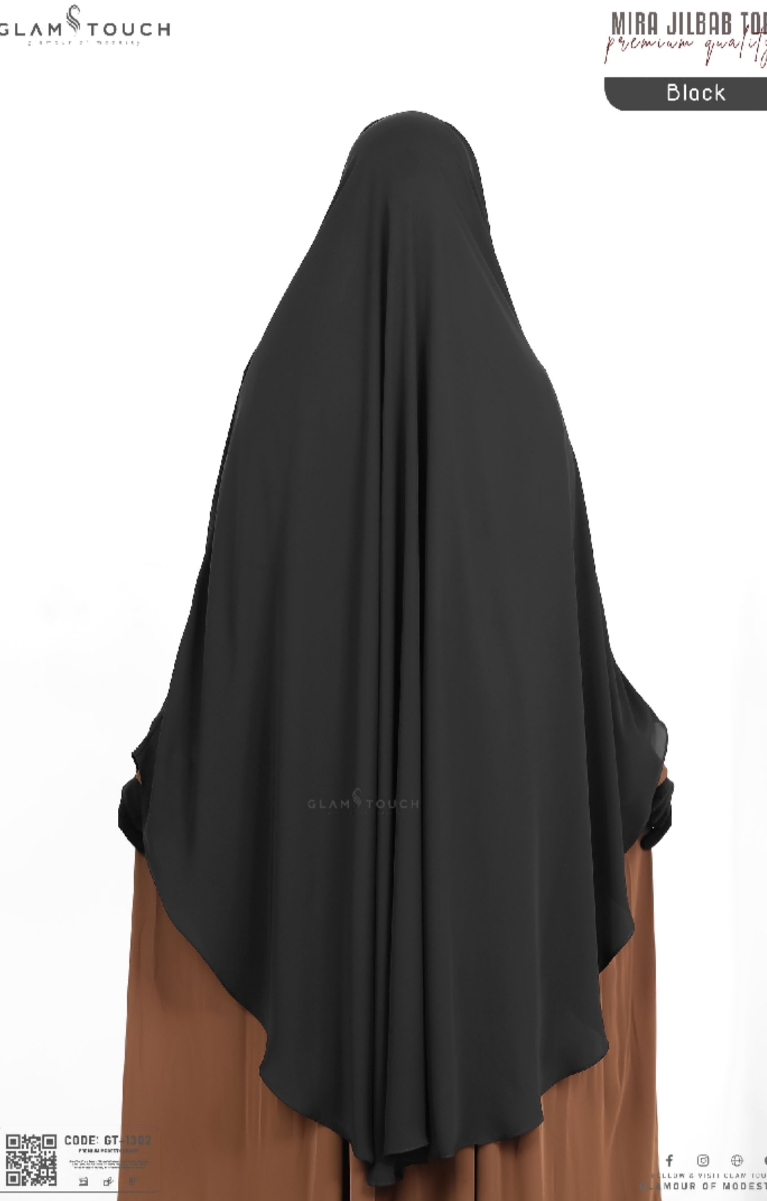 Picture of Women's Hijab Nikab Modest Fashion Headscarf for Muslim Women Face Cover Full Body Niqab Hijab