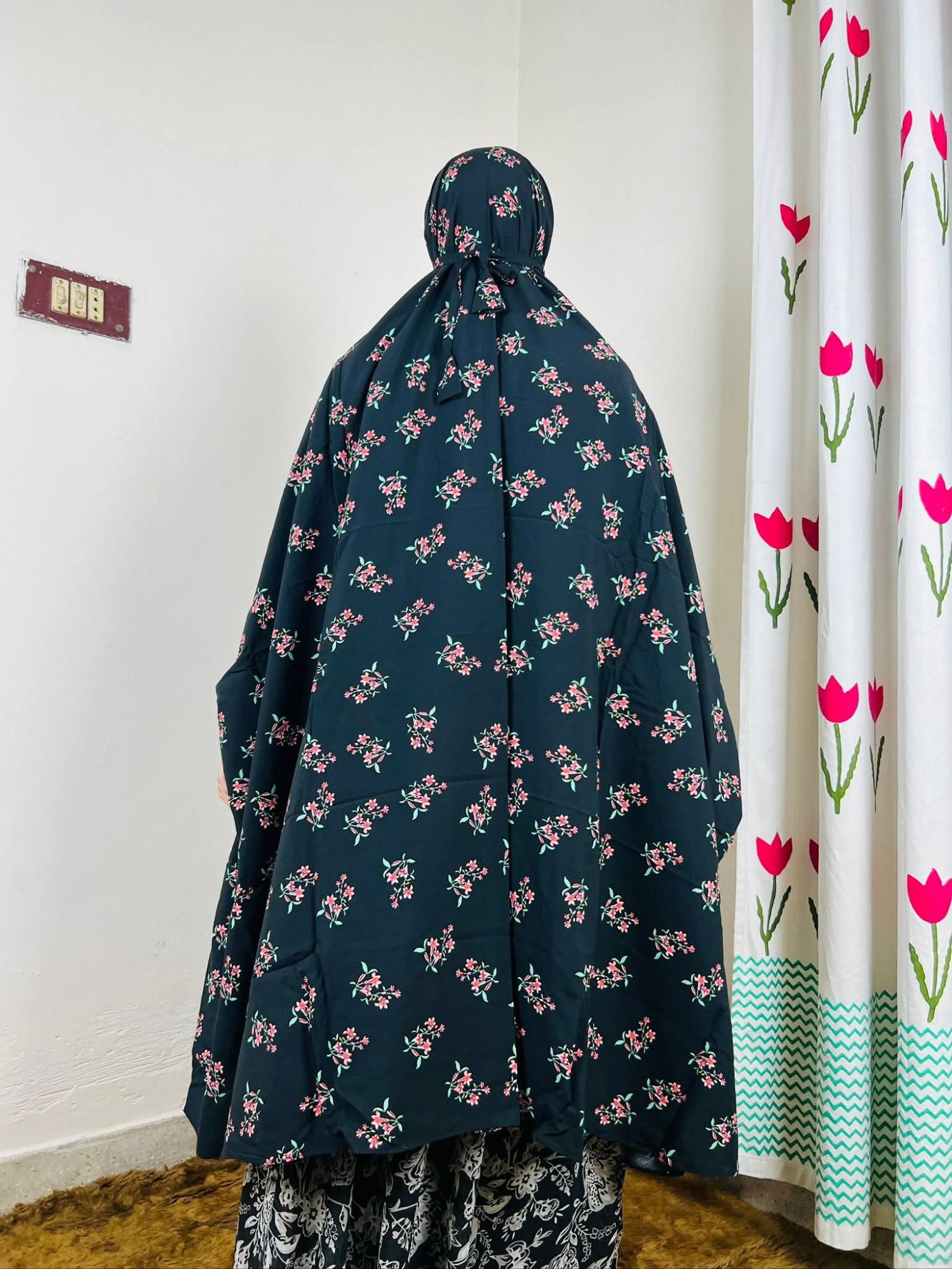 Picture of Hijab China Lilen Namajer Hijab Islamic Women's Headscarf Modesty Coverage Hijab