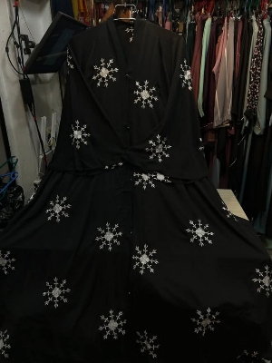 Picture of Burqa New degin dobai cerry embroidery 220+ ger burqa