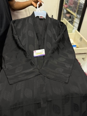 Picture of Burqa new degin dobai zafran fabrich print  burqa